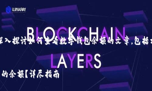 提示：這是一篇旨在深入探討如何查看數(shù)字錢(qián)包余額的文章，包括相關(guān)問(wèn)題和詳細(xì)解答。


如何查看數(shù)字錢(qián)包里的余額？詳盡指南