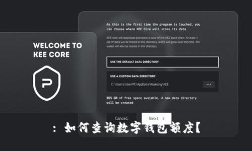: 如何查詢數(shù)字錢包額度？