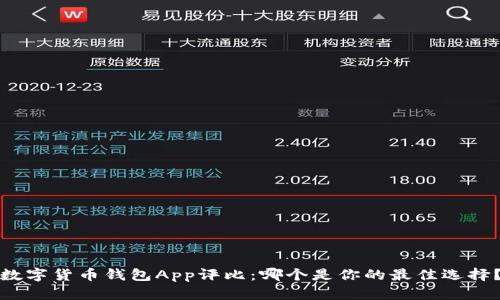 數(shù)字貨幣錢包App評(píng)比：哪個(gè)是你的最佳選擇？